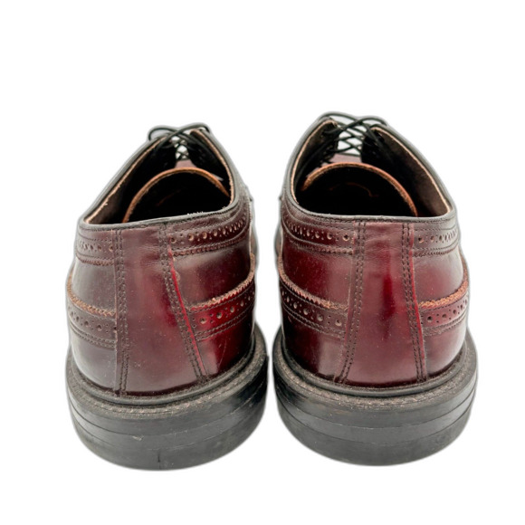 Coburne Square Leather Cordovan Wingtip Oxfords Men’s size 9D